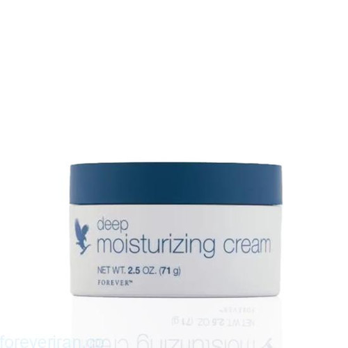 کرم دیپ مویسچرایزینگ فوراور؛ آبرسان عمیق و ضدچروک • Forever Deep Moisturizing Cream – مرطوبکننده قوی پوست خشک • آبرسان گیاهی فوراور برای پوستی نرم و شاداب